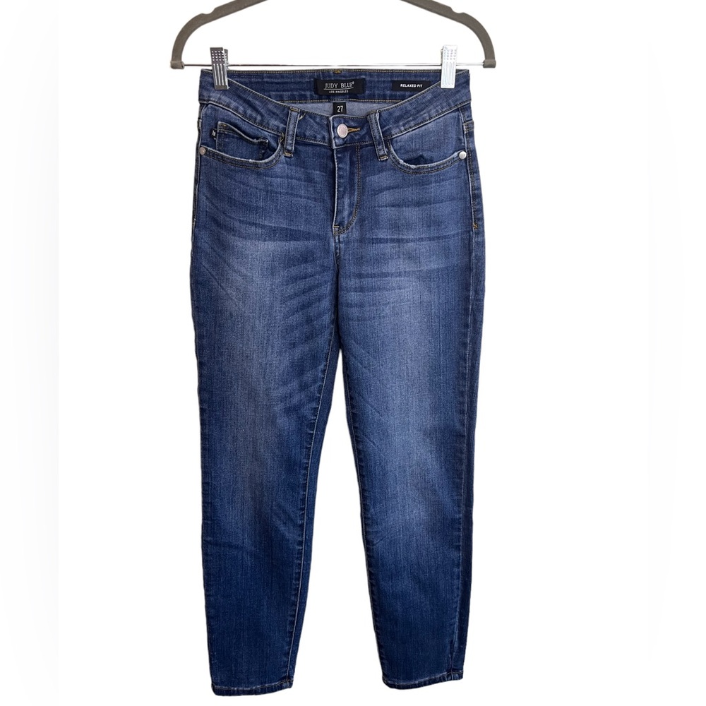 Judy Blue Women's Skinny Jeans - Dark Blue Wash